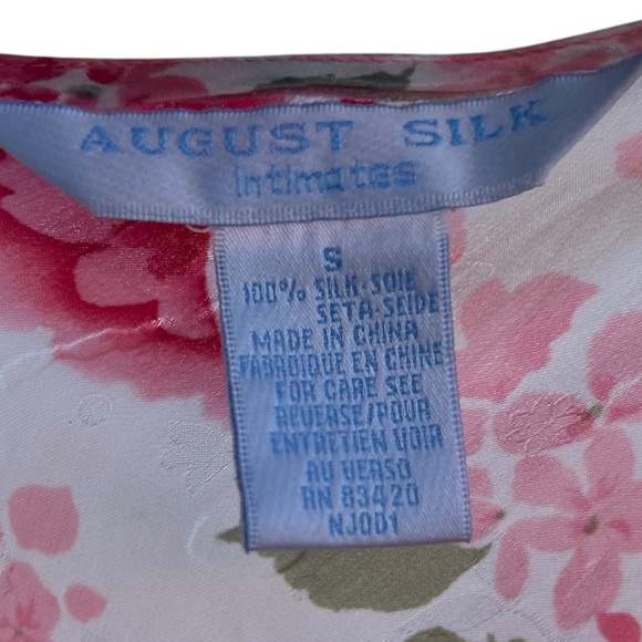 August Silk 100% Silk Nightgown Size Small - Picture 2 of 4